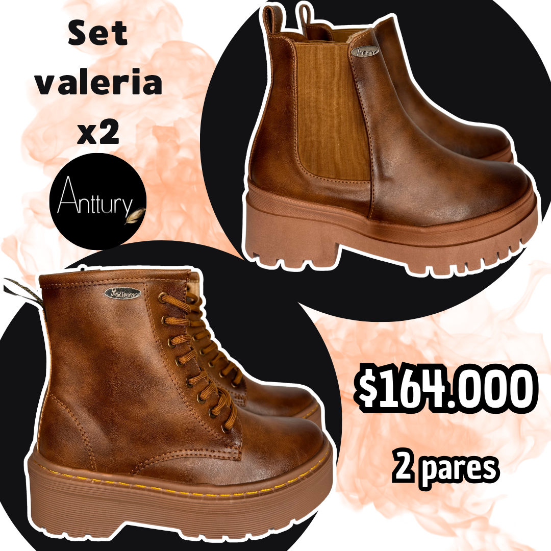 Set valeria X 2 (PROMOCION)